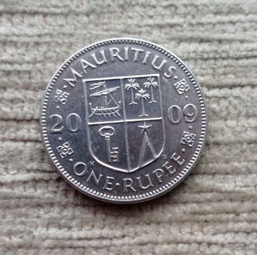 Werty71 Маврикий 1 рупия 2009