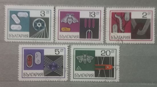 Болгария. Производство шёлка.