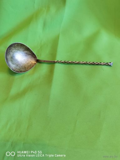 Мельхиоровый черпак для варенья  СССР трёхдневный аукцион