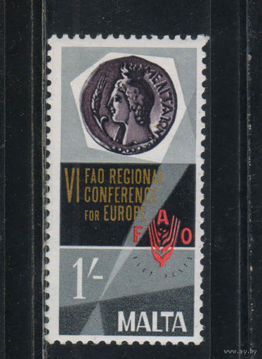 GB Содружество Мальта 1968 VI Европейская конференция ФАО ООН #384**