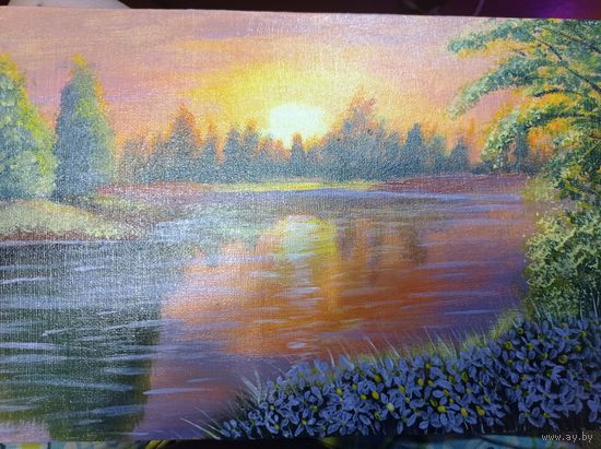 Картина акрилом