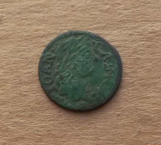 Речь Посполитая, солид (боратинка) коронный 1664 г., Ян II Казимир Ваза (1648-1668)