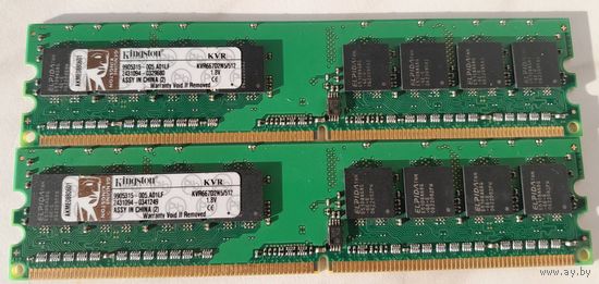 Оперативная память DDR2 Kingston KVR667D2N5/512 1GB