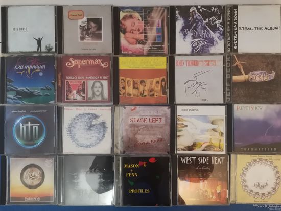 Audio CDs Albums зарубежные от 8р за диск