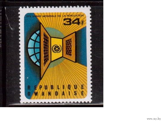 Руанда-1975,(Мих.723) **  ,
