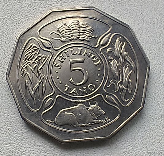 Танзания 5 шиллингов, 1993 7-11-5
