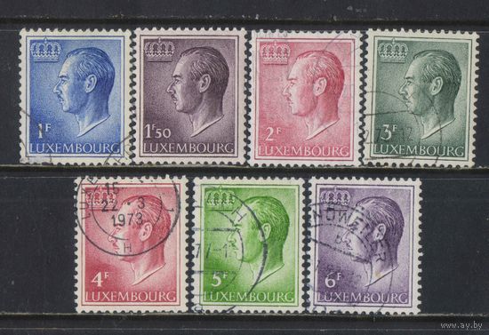 Люксембург 1965-71 Жан фон Люксембург Стандарт #711-3,726-7,829-30
