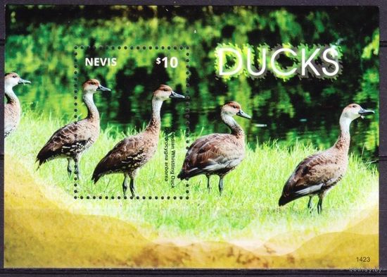 2014 Невис 2963/B355 Птицы - Утки 9,00 евро