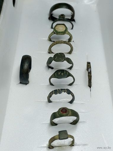 Кольцо. Старинное. Лот. С рубля, без м.ц. См. др. мои лоты