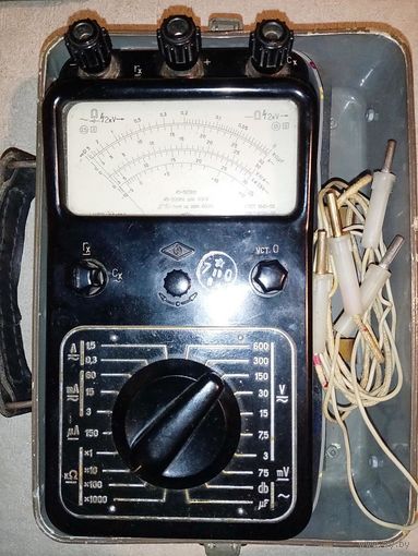 Многопредельный переносной прибор типа Ц52 1959 г