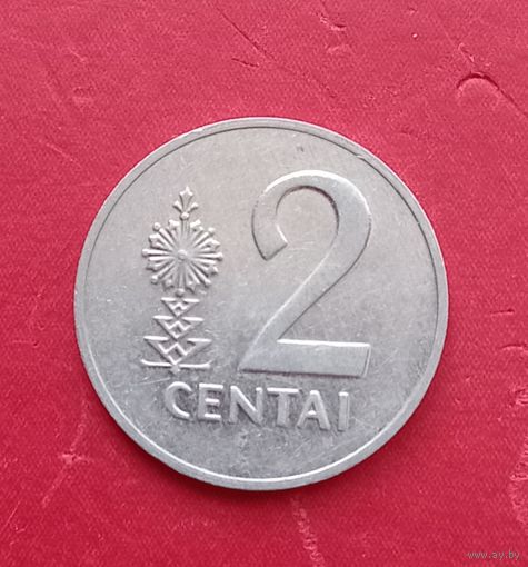 2 цента 1991г. Литва