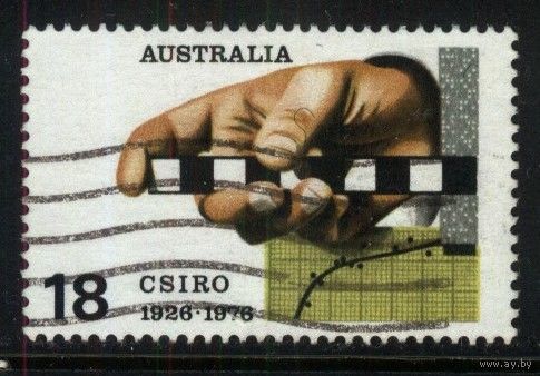 Австралия - 1976 [Mi. 605] Гашеная (AU15)