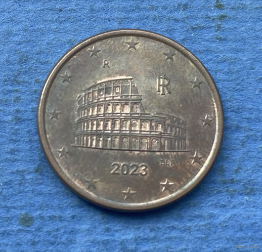 Италия 5 евроцентов 2023