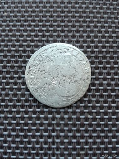 Шесть грошей 1667 года TLB с рубля!