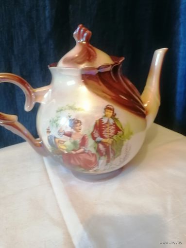 Чайник фарфор, Полонский завод художественной керамики (ЗХК), Украина.