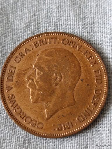 Великобритания. 1 пенни 1936 года. (4)