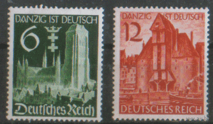 ГР. М. 714/15. 1939. Данциг. ЧиСт.
