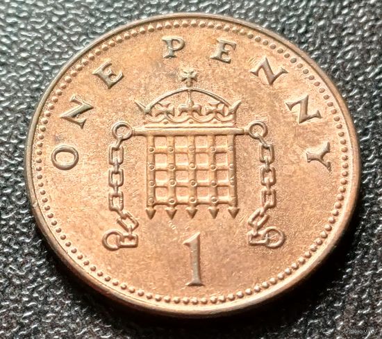 Великобритания 1 пенни, 2004    ( 2-1-3 )