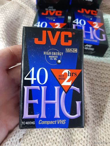 Кассета  JVC EHG 40 VHS C