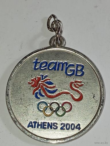 Олимпийская медаль 2004 года .