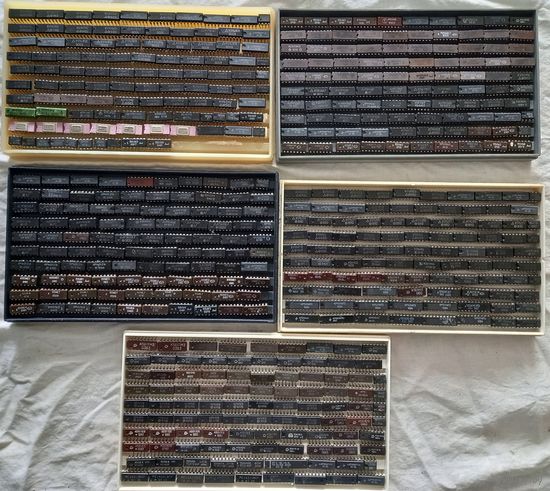 Микросхемы Советские 500 штук. РАЗНЫЕ СЕРИИ