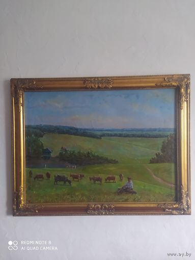 Картина холст, масло.  БССР