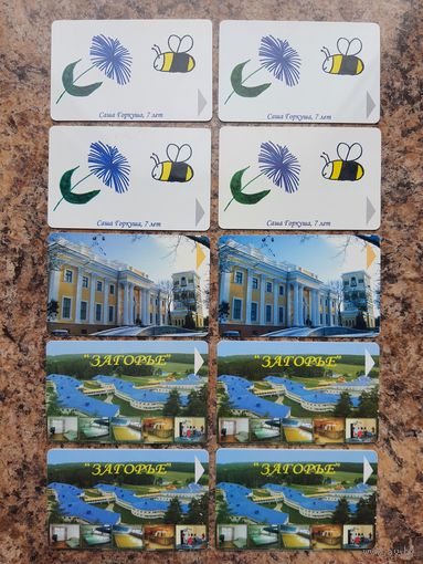 Лот телефонных карт РБ N21 (10 шт.)