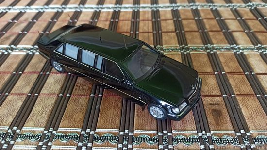 MERCEDES-BENZ S500 Pullman Guard W140 Президент Б.Ельцин - Серия ГОН, black - GON140-Z2