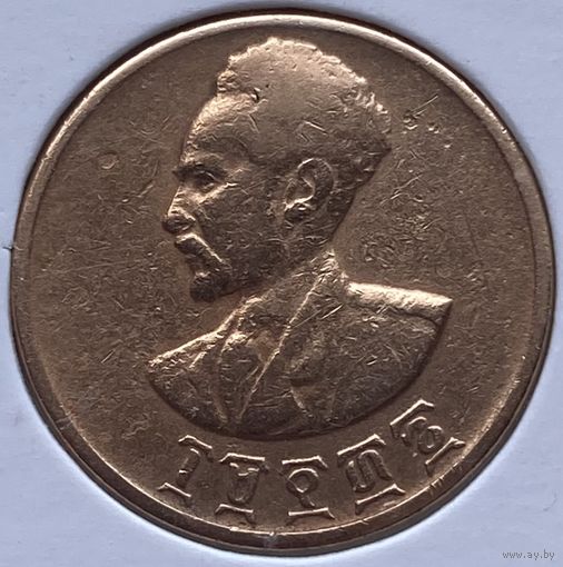 Эфиопия 5 сантимов 1944 г. В холдере