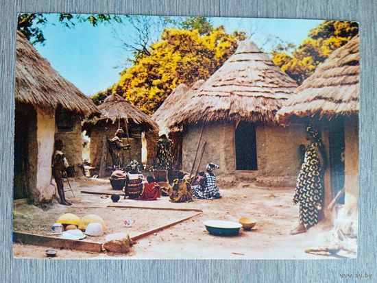 Этнография. Африканская деревня