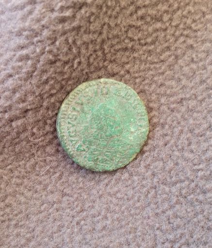 Грош 1755г.
