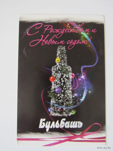 С Рождеством и Новым Годом. Бульбашь