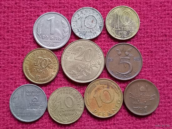 Лот монет Мира