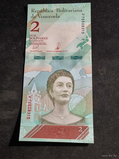 Венесуэла 2 боливара 2018 (unc)