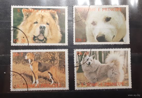 Сен-Томе и Принсипи. 1987 год. Фауна. Собаки (585)
