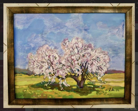 Поплавский Г.Г. Народный художник БССР;Х/М, р.55х65 см.1992г.;