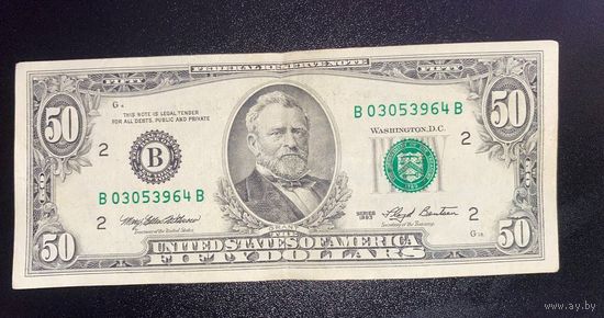50 долларов США 1993 г.