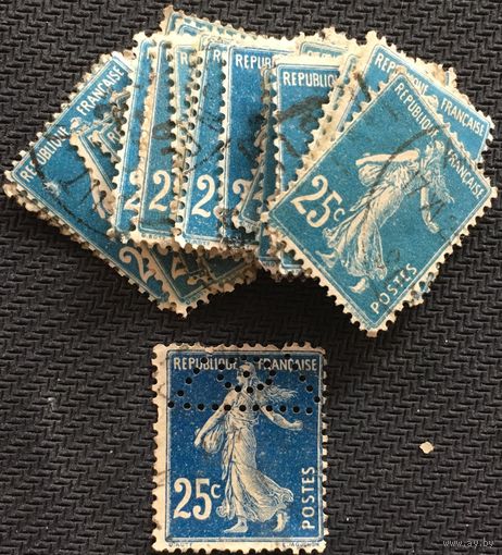 ЦІКАВІЦЬ АБМЕН! 1907, сейбіт, 25 сантымаў