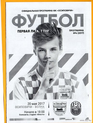 Осиповичи - Волна Пинск 20.05.2017г.