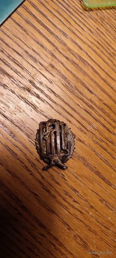 Кокарда учащегося духовой семинарии.царизм.