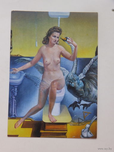 Людмила Кальмаева живопись 10х15 см