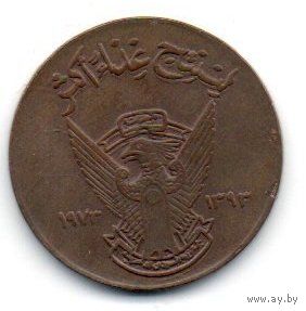 РЕСПУБЛИКА СУДАН 5 МИЛЛИМОВ 1973. ФАО
