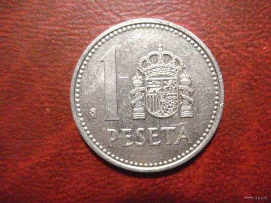 1 песета 1985 год Испания