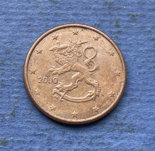 Финляндия 5 евроцентов 2000