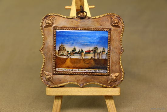 Икона Виды Кремля Ростова. Распродажа коллекции вещей. С РУБЛЯ! АУКЦИОН!