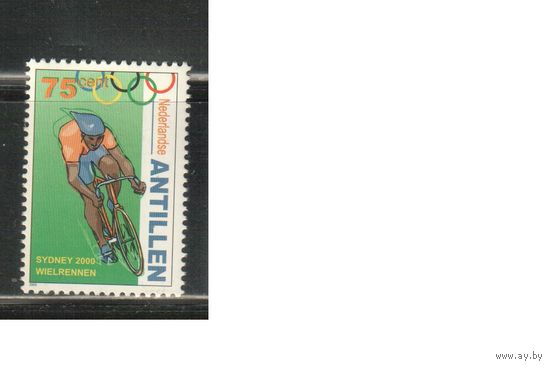 Антиллы -2000 (Мих.1072) , **,  Спорт, , Велоспорт ,Велосипеды