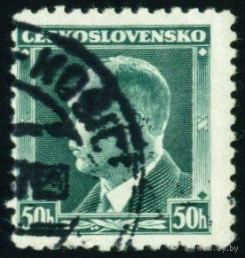 Президент Эдуард Бенеш Чехословакия 1937 год серия из 1 марки