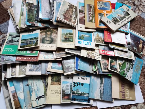 Наборы открыток Ссср-города + одиночные