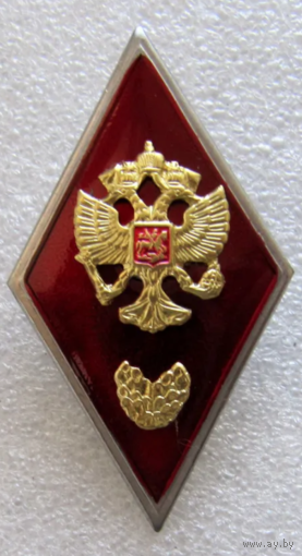 Знак Ромб Военная Академия Генштаба ВС РФ