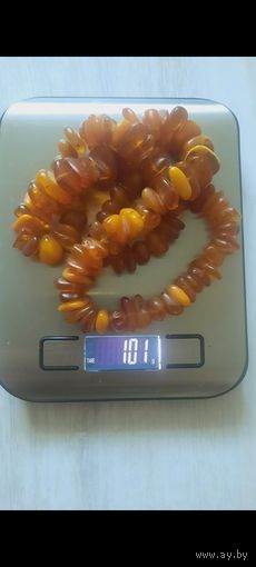 Бусы янтарь натуральный